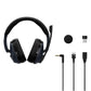 EPOS H3PRO Hybrid Wireless Closed Acoustic Gaming Headset, Detachable Mic, ANC