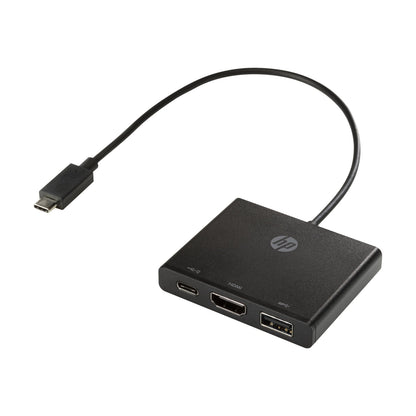 HP USB-C to Multi-Port Hub Adapter with Power Delivery PD Mini Dock HDMI 1BG94AA