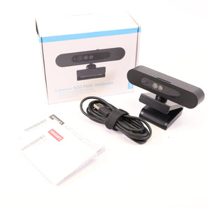 Lenovo 500 FHD Webcam with Windows Hello USB 4XC0V13599 (No Microphone) (Used)