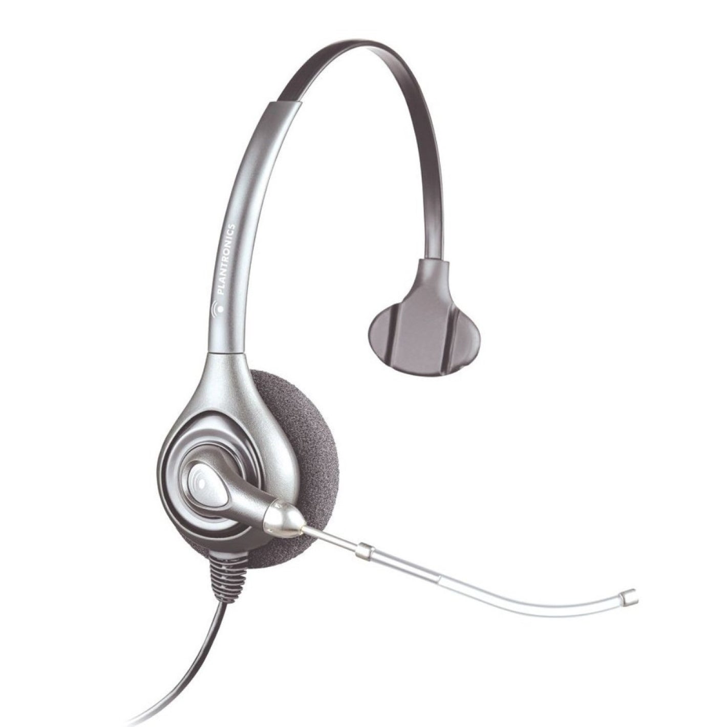 Plantronics SupraPlus HW351/A Monaural Office Telephone Headset 82310-41 Silver