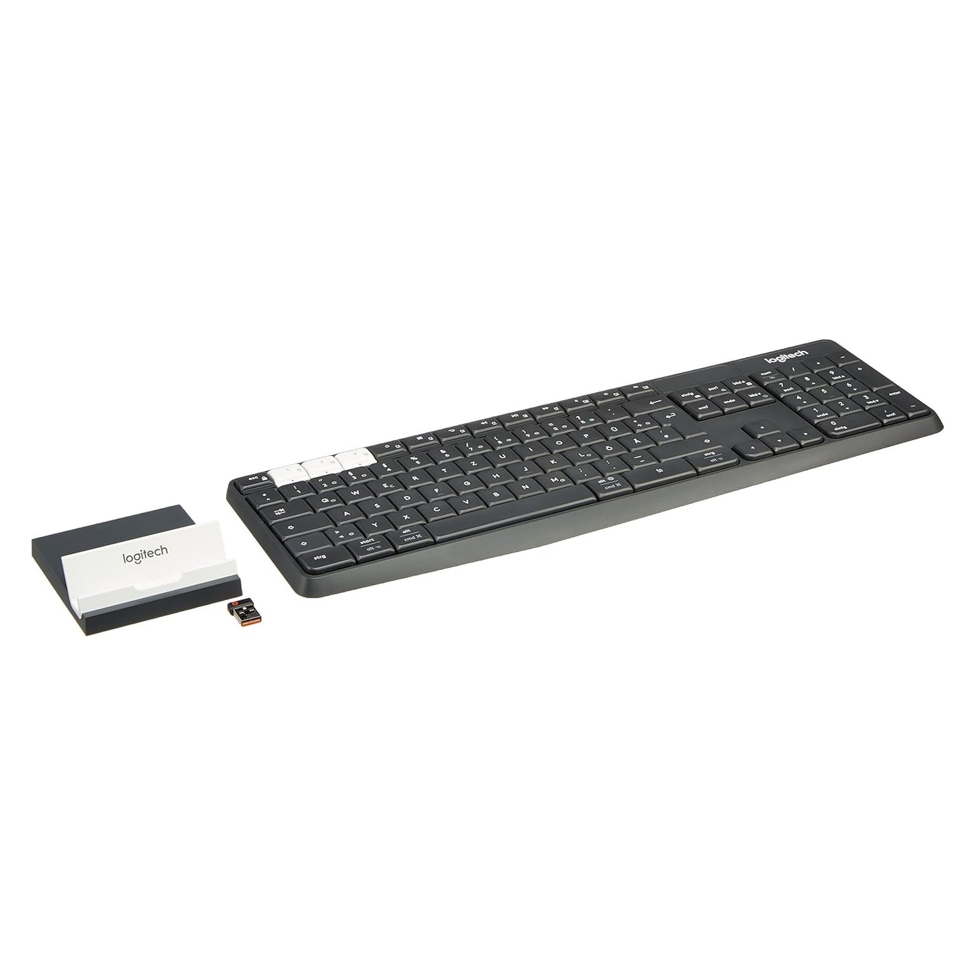 Logitech K375s Multi-Device Wireless/Bluetooth Keyboard & Stand *German Layout* 920-008168