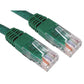 Cables Direct ERT-610 10m CAT6 RJ45 Ethernet Patch Cable UTP Black / Red / Green