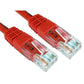 Cables Direct ERT-610 10m CAT6 RJ45 Ethernet Patch Cable UTP Black / Red / Green