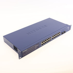 Netgear ProSafe GS724T v3 24 Port Gigabit Ethernet Smart Switch with Rack Brackets