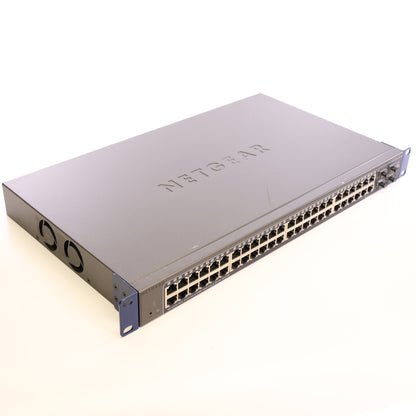 NETGEAR ProSafe GS748T v4h2 48-Port Gigabit Smart Network Switch 1U Rackmount