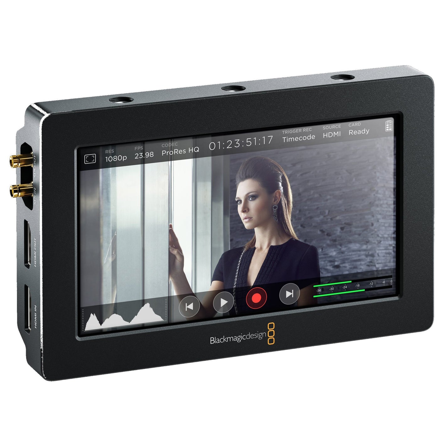 Blackmagic Video Assist 5" 6G FHD Touchscreen Camera Monitor / Recorder SDI HDMI