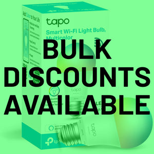 TP-Link Tapo L530E E27 LED Smart Wi-Fi Light Bulb Multicolour 806Lm 60W works with Alexa & Google Home