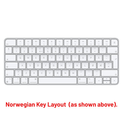 Apple Magic Wireless Keyboard (2021 2nd Gen) **NORWEGIAN Layout** MK2A3H/A A2450