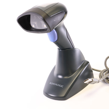 Datalogic QuickScan QD2430-BK 2D Barcode Scanner with USB Cable (AutoSense Stand Option)