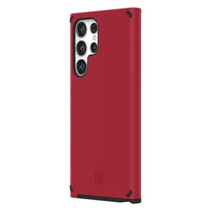 Incipio Duo Dual Layer Slim Phone Case, Salsa Red, for Samsung Galaxy S22 Ultra