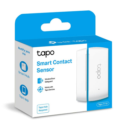 TP-Link Tapo T110 Smart Contact Window / Door Sensor, White (Requires Tapo Hub)