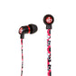 ChicBuds ARTS with Mic "FLORA" Fashion Patterned Earphone Earbuds Headphones